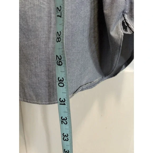 Polo By Ralph Lauren Gray Button Up Long Sleeve Shirt Size 16.5" (32/33) - Picture 3 of 6